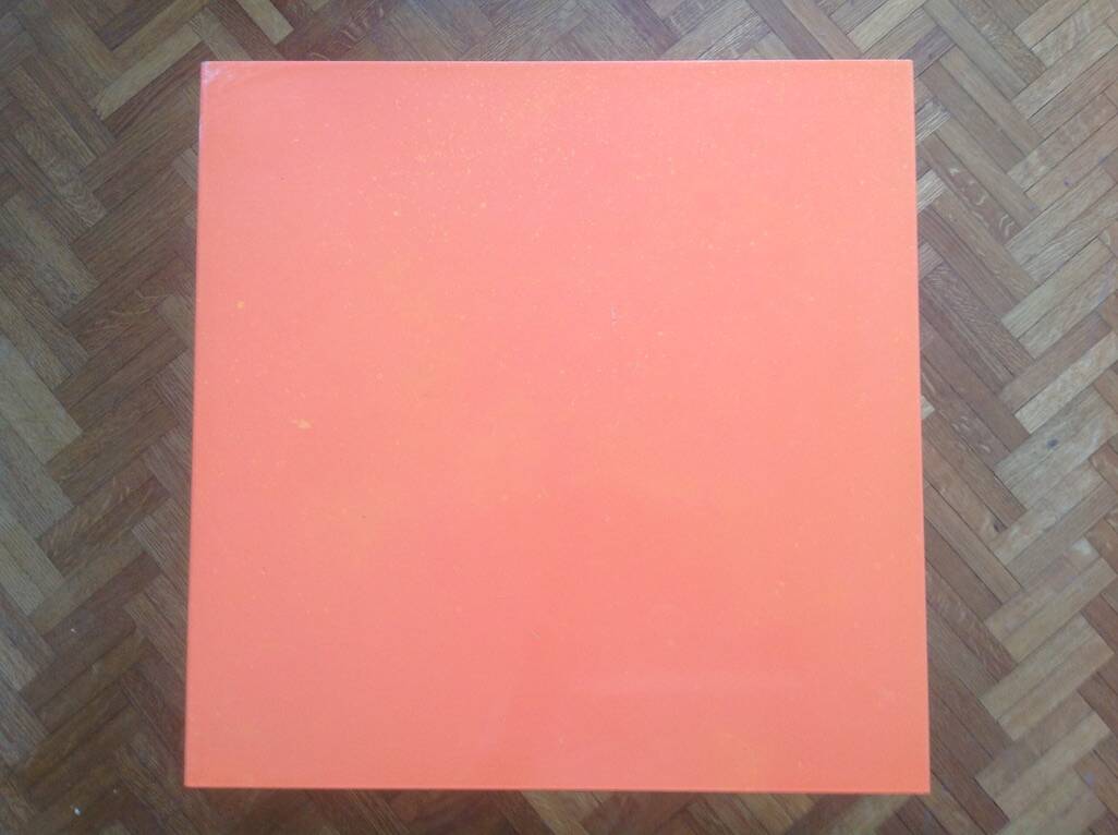 Orange coffee table Habitat model Kilo n° 1709