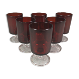 Cavalier Ruby Luminarc Red Wine Glasses x6 Cavalier Ruby Red Wine Glasses