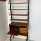 Scandinavian modular wall unit by poul cadovius for cado, 1960s