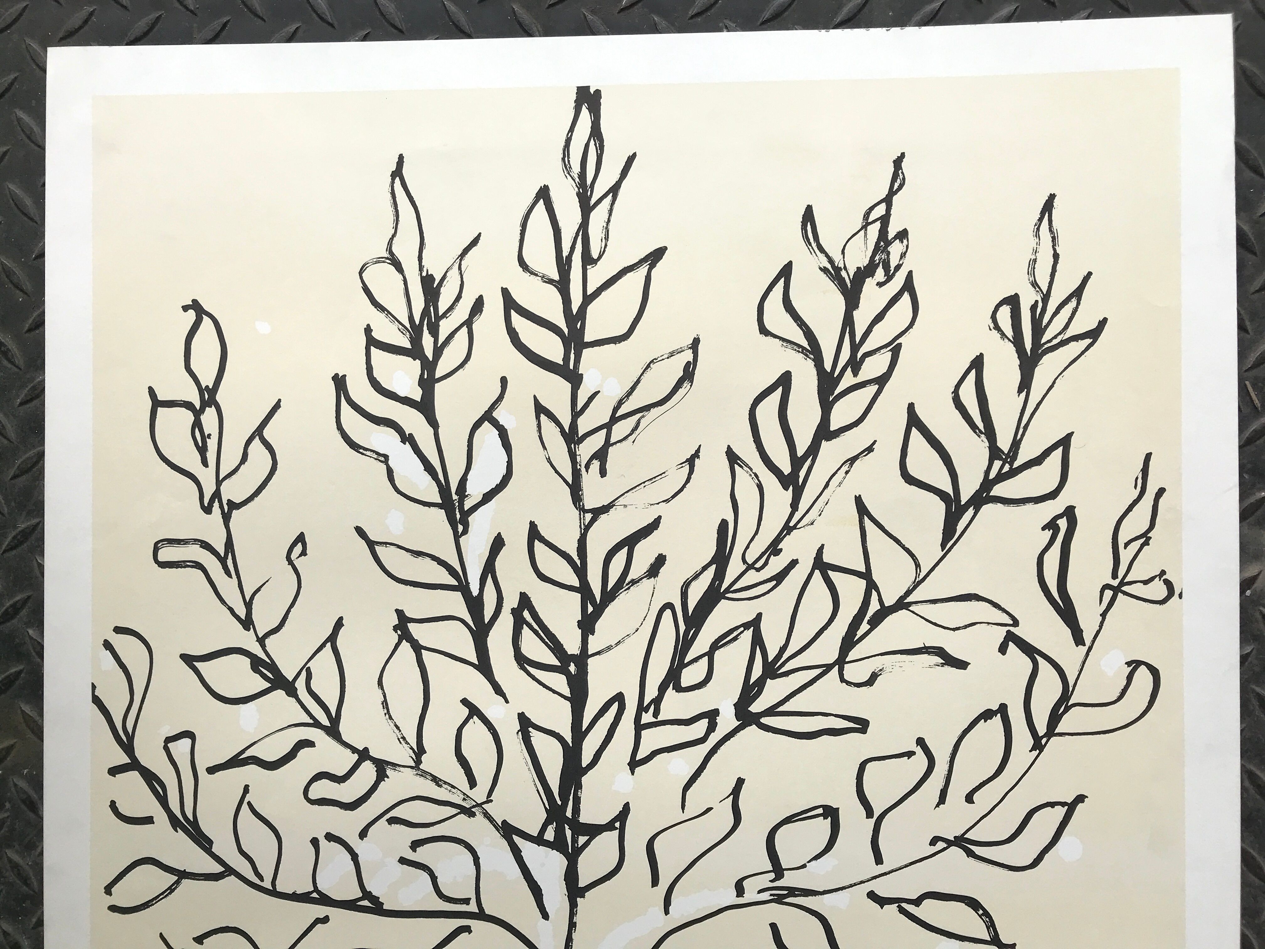 Lithograph by Henri Matisse, after Le Buisson, 1994