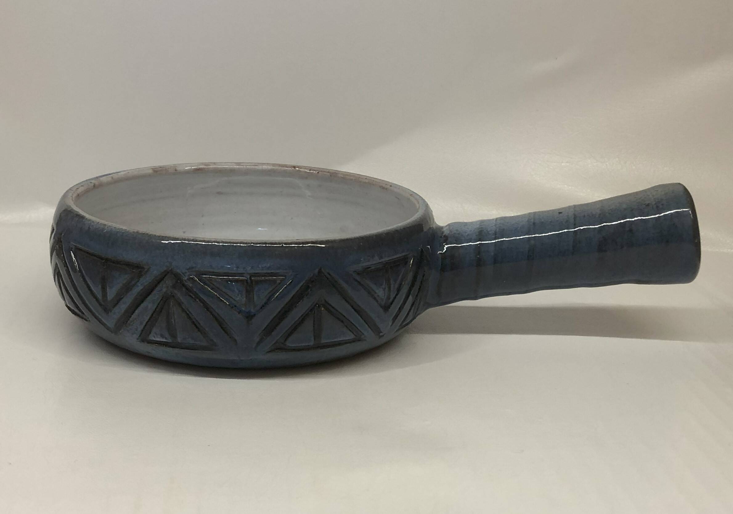 Scandinavian ceramic fondue pot