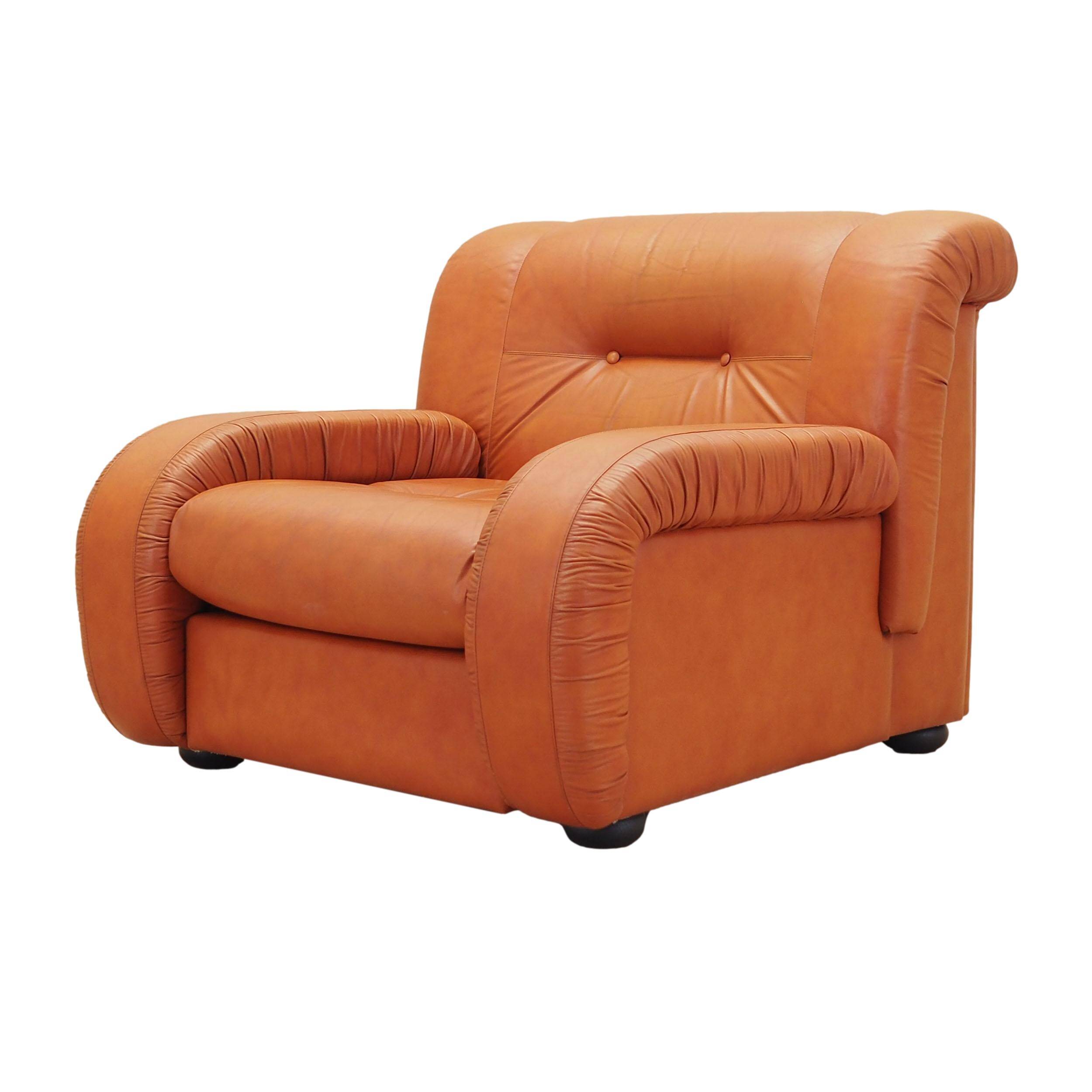 Red armchair, Danish design, 1970s, production: Denmark