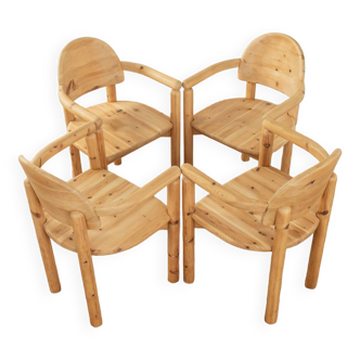 1970s dining chairs, rainer daumiller