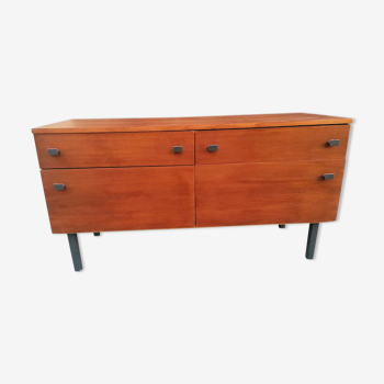 Enfilade-Sideboard placage teck, 1960