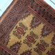 Tapis Vintage Bukhara Ouzbek en Laine, Années 1960, Authentique et Élégant