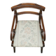 Fauteuil de bureau vintage style Regency Gillows