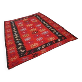 Tapis Kilim turc vintage tissé main