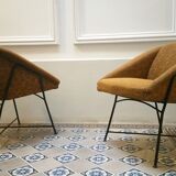 Fauteuils années 50 60
