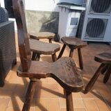 Stool, chairs and coffee table