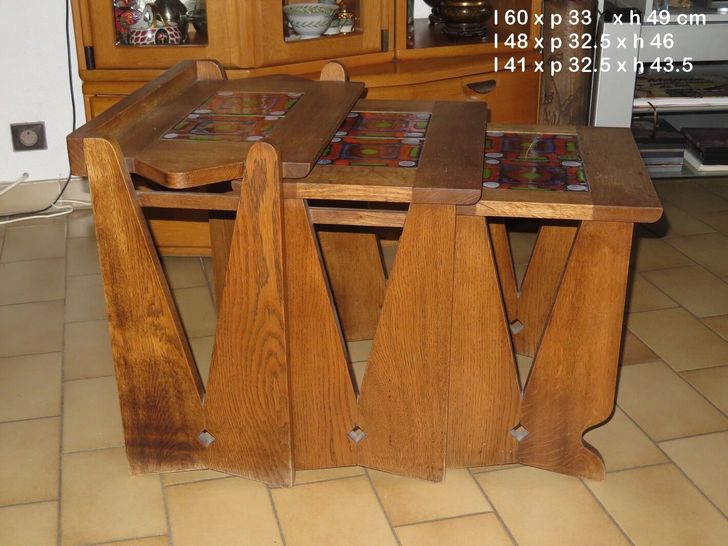 Guillerme and Chambron trundle coffee tables