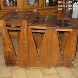 Guillerme and Chambron trundle coffee tables