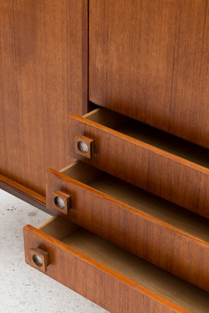 Cabinet de bar par Oswald Vermaercke pour V-form, Belgique, années 1960