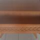 Commode bois et rotin vintage