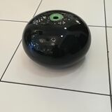 Paolo Crepax set of three Murano glass vases signed