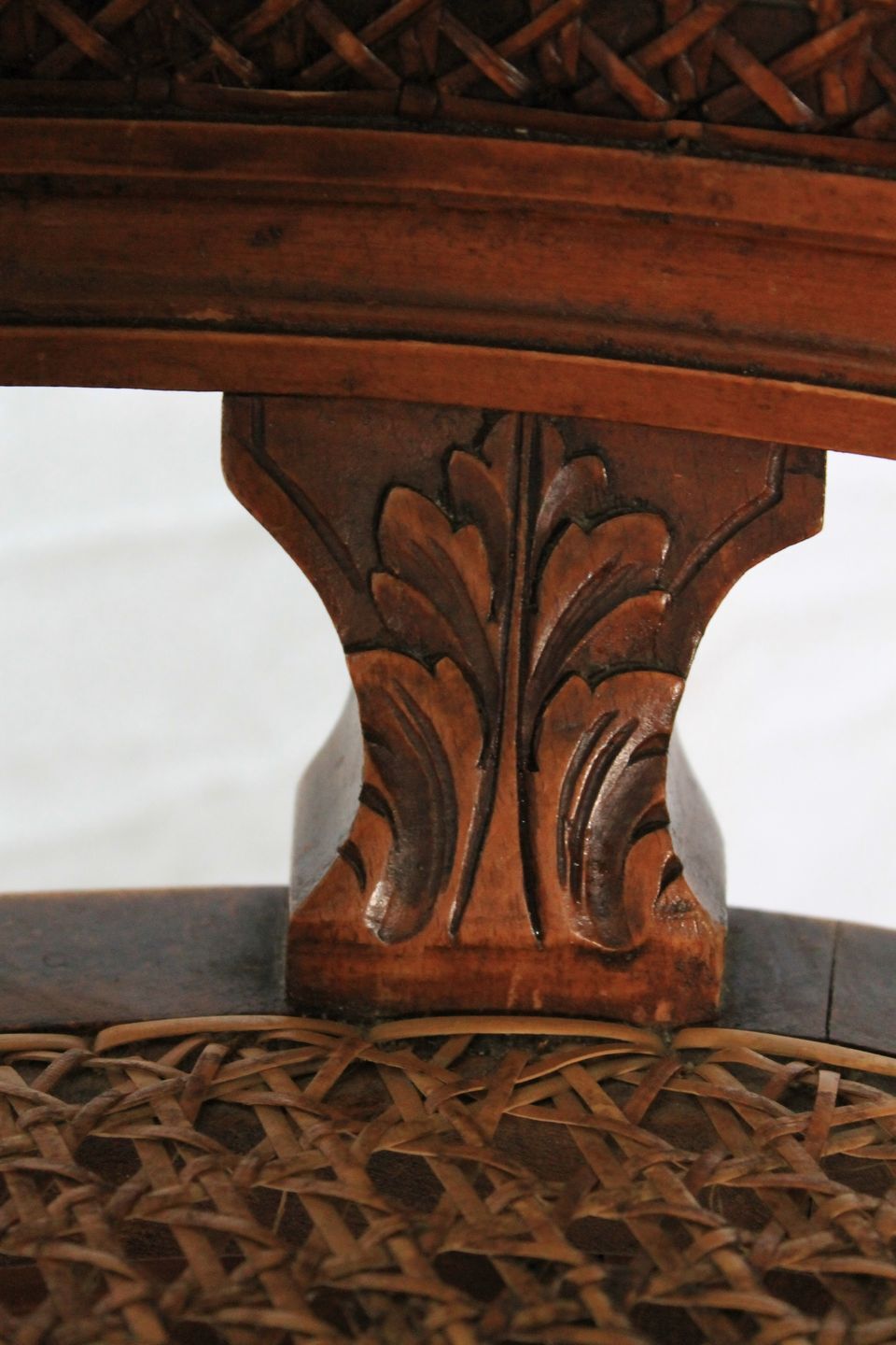 Louis XVI-style canne chair from the late 19th century