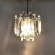 Ice glass chandelier by J.T. Kalmar