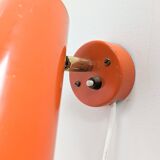 2 orange wall lights from the 70s