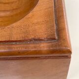 Solid wood catchall - Scandinavian style - modernist - 70s