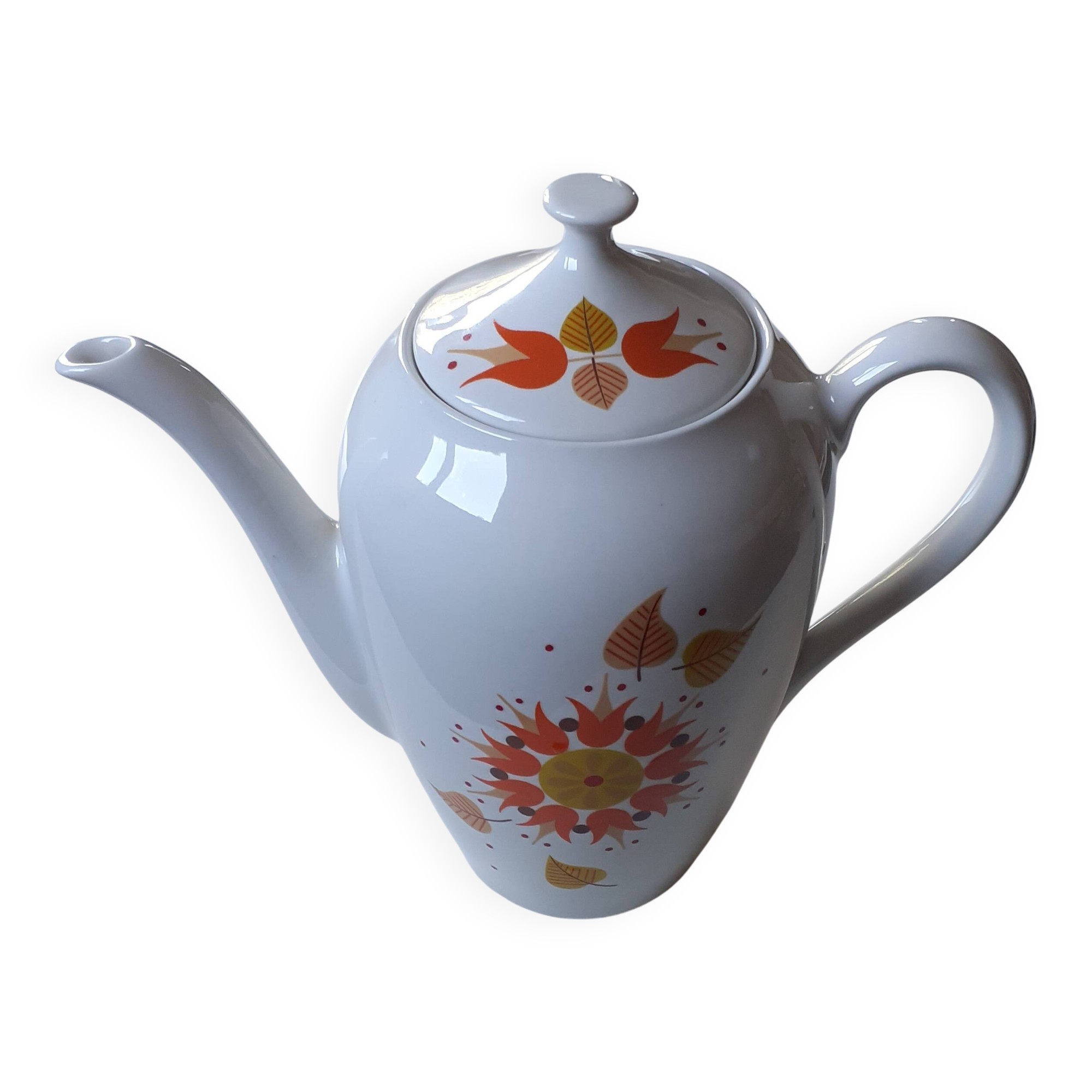 Vintage Italian porcelain coffee pot