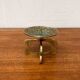 Mid-century brutalist metal candlestick, 1960s