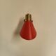 Vintage wall lamp in brass and metal 1950s