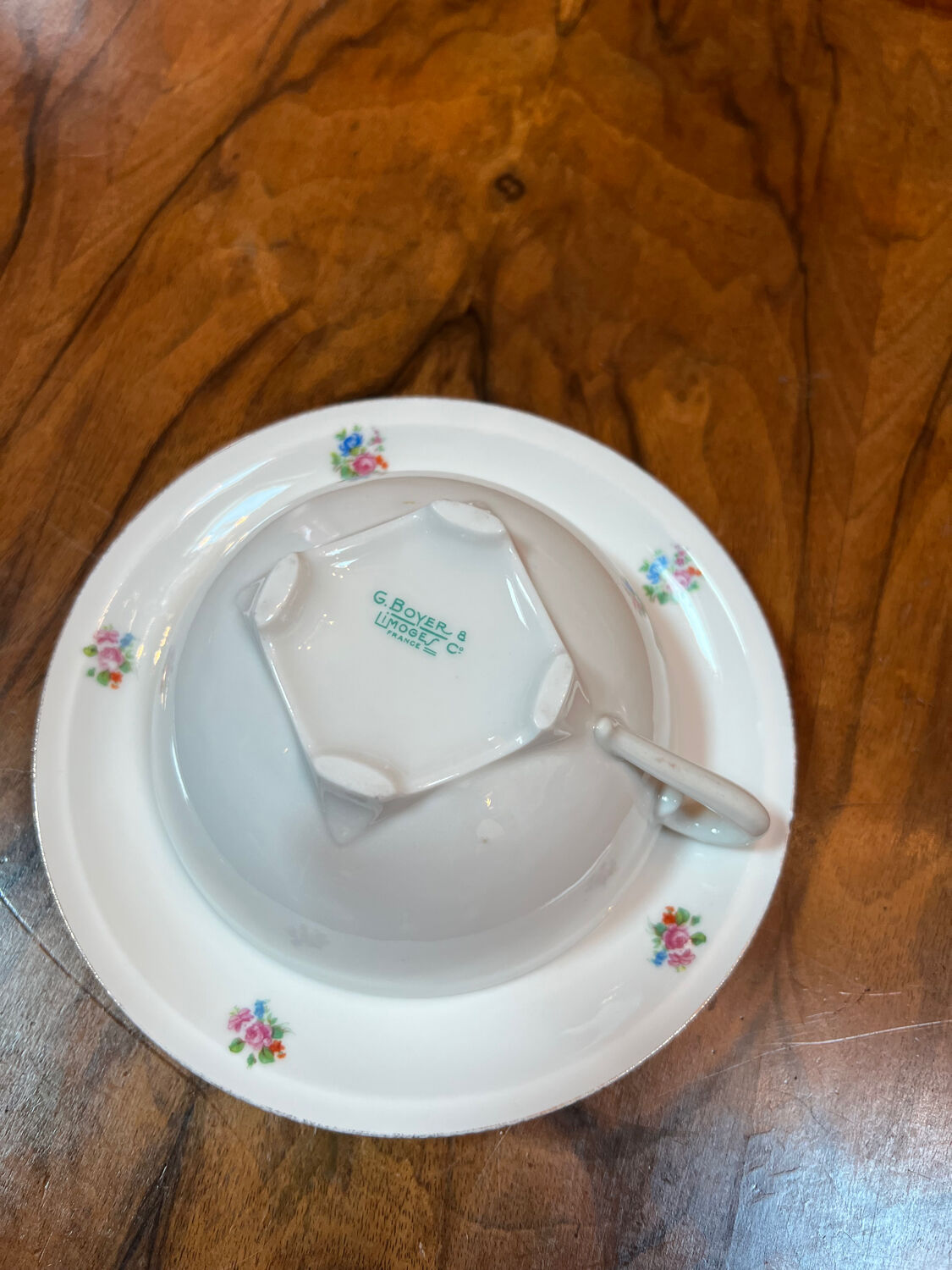 Limoges porcelain teacup