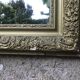 Mirror Louis-Philippe golden 104x65 cm