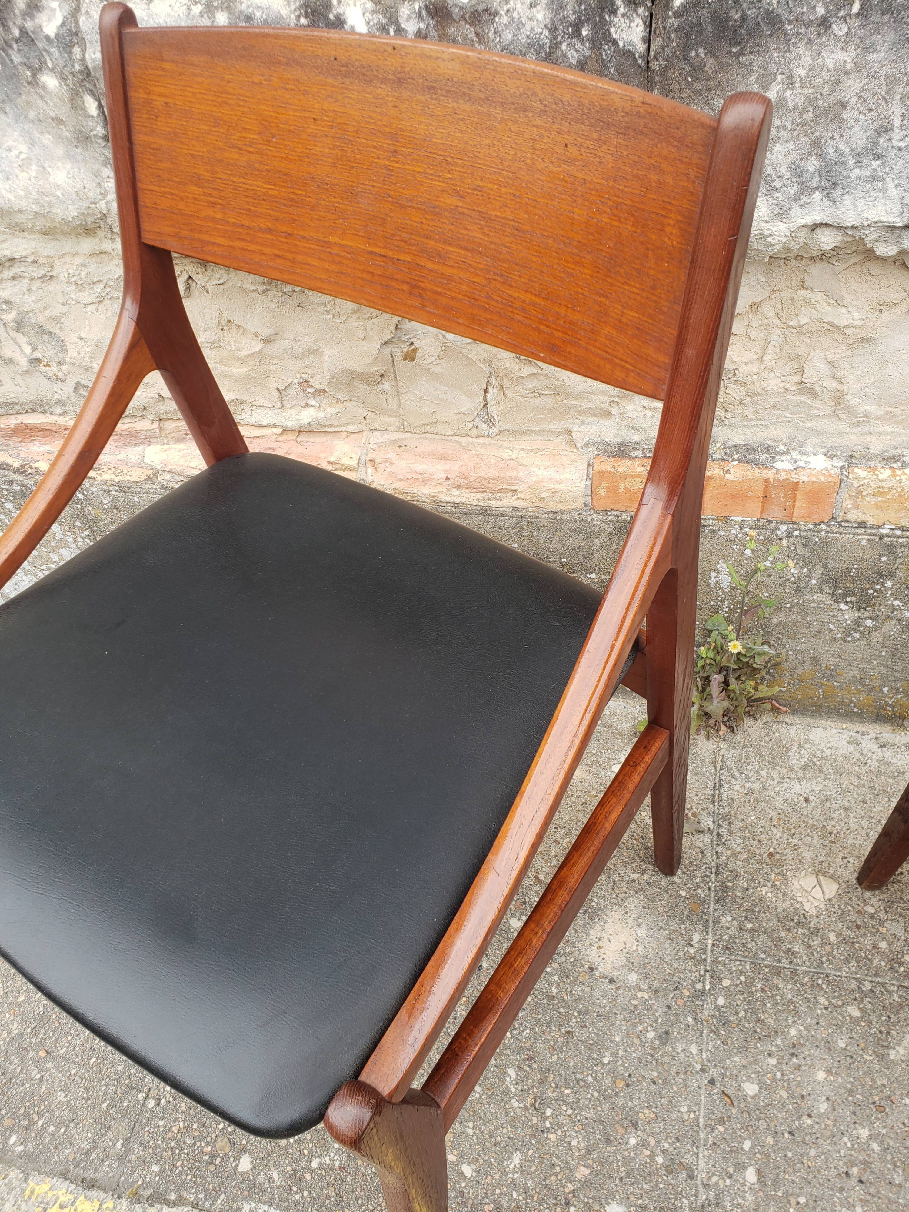 Danish Scandinavian chairs Verstevig Eriksen