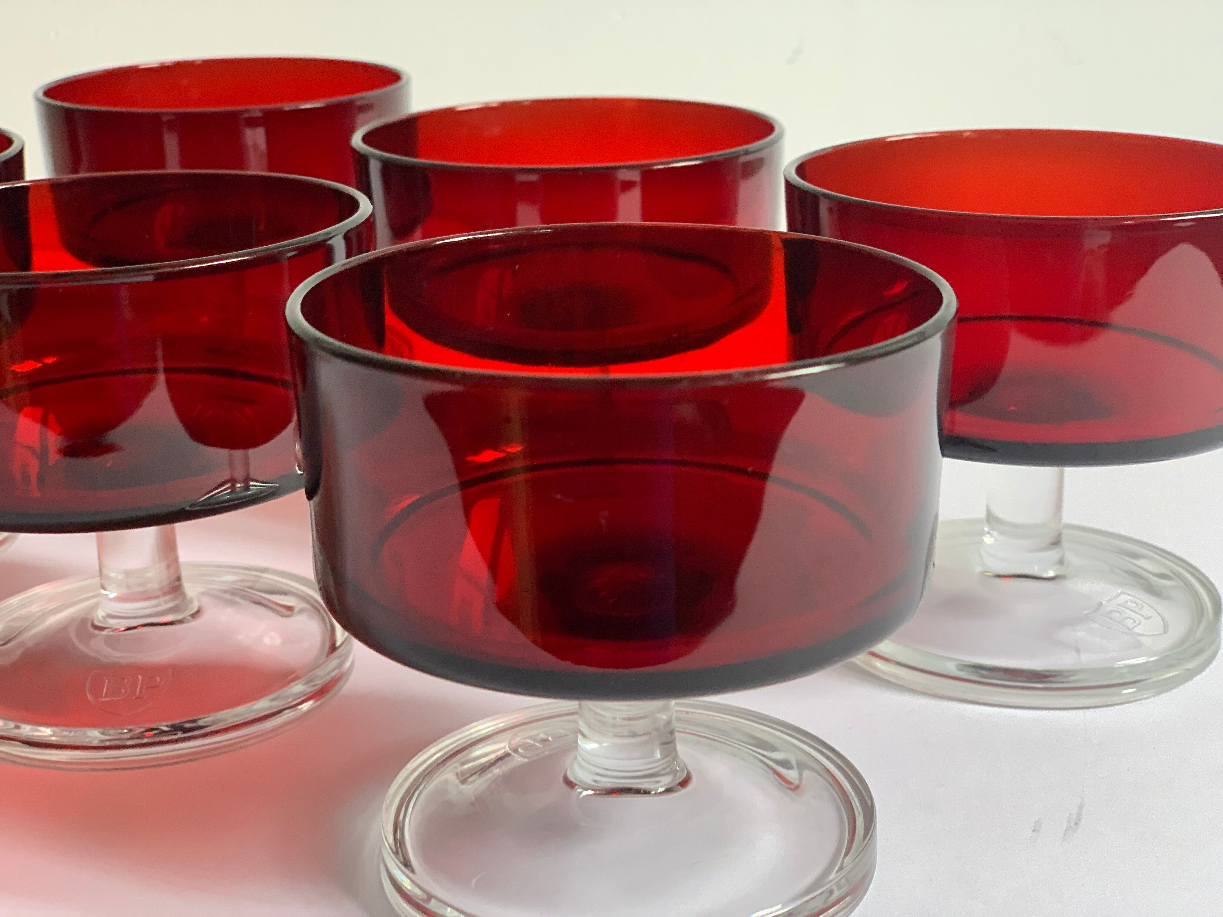 Glass of vintage champagne