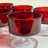 Glass of vintage champagne