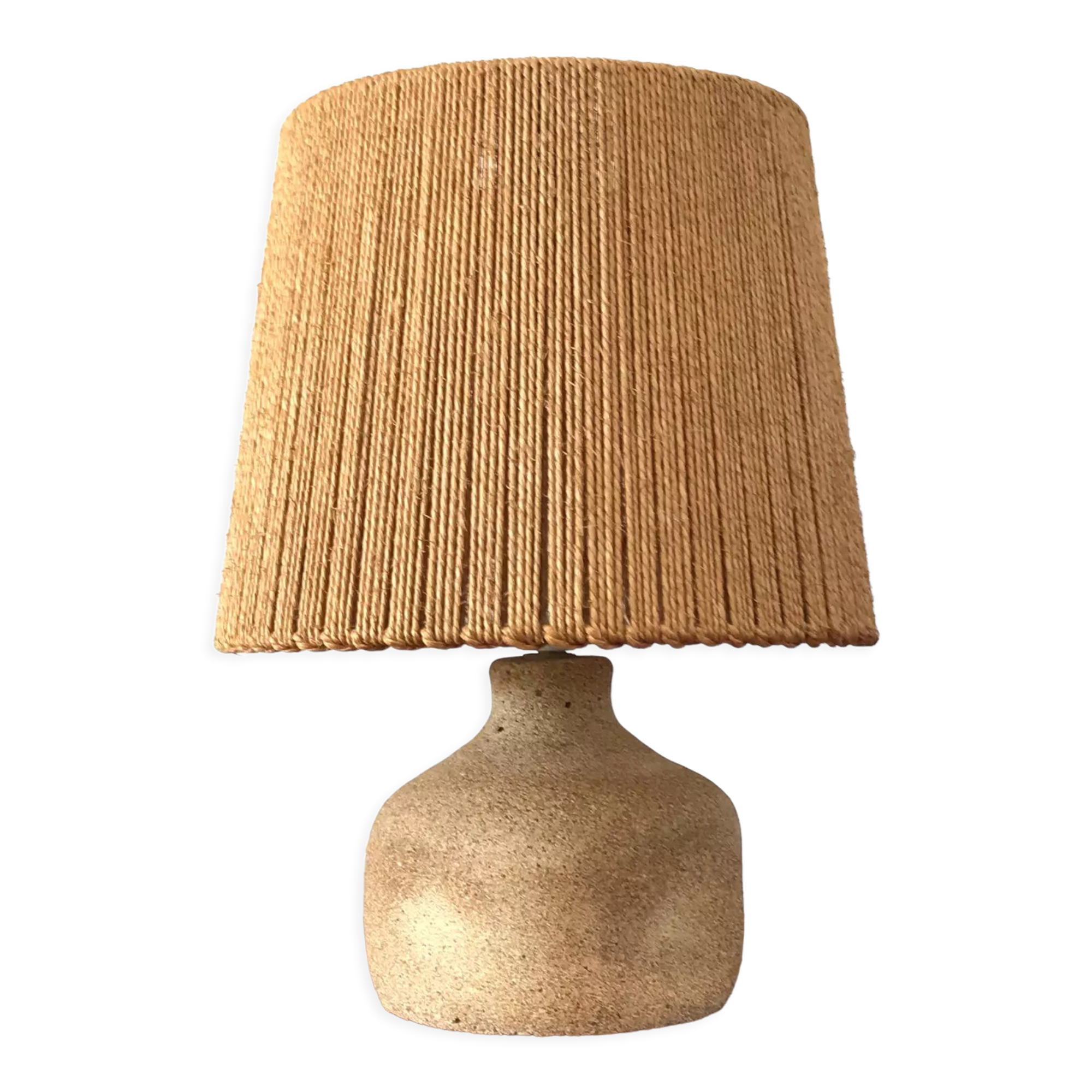 Vintage stone lamp 70s