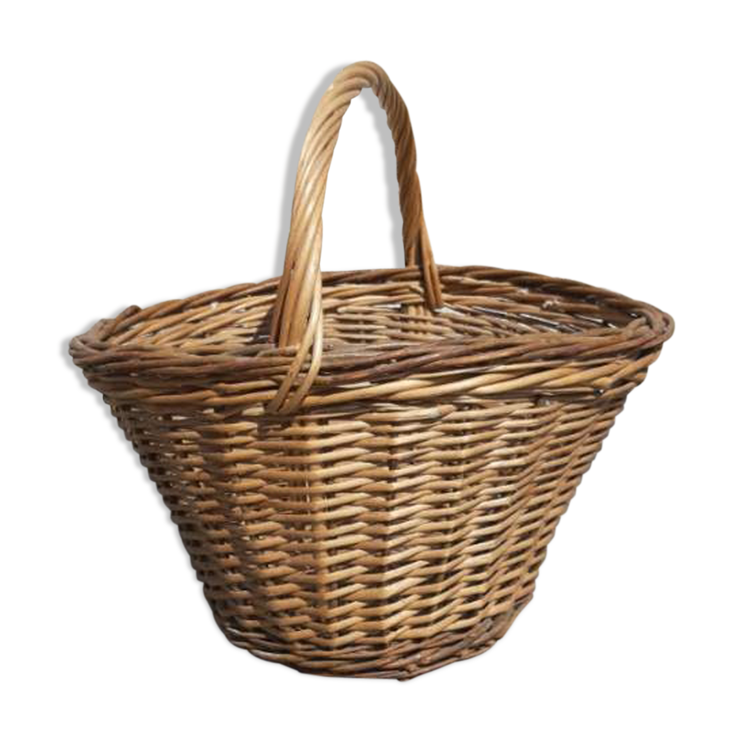 old wicker basket 60/70