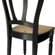 Pair of Baumann caned chairs
