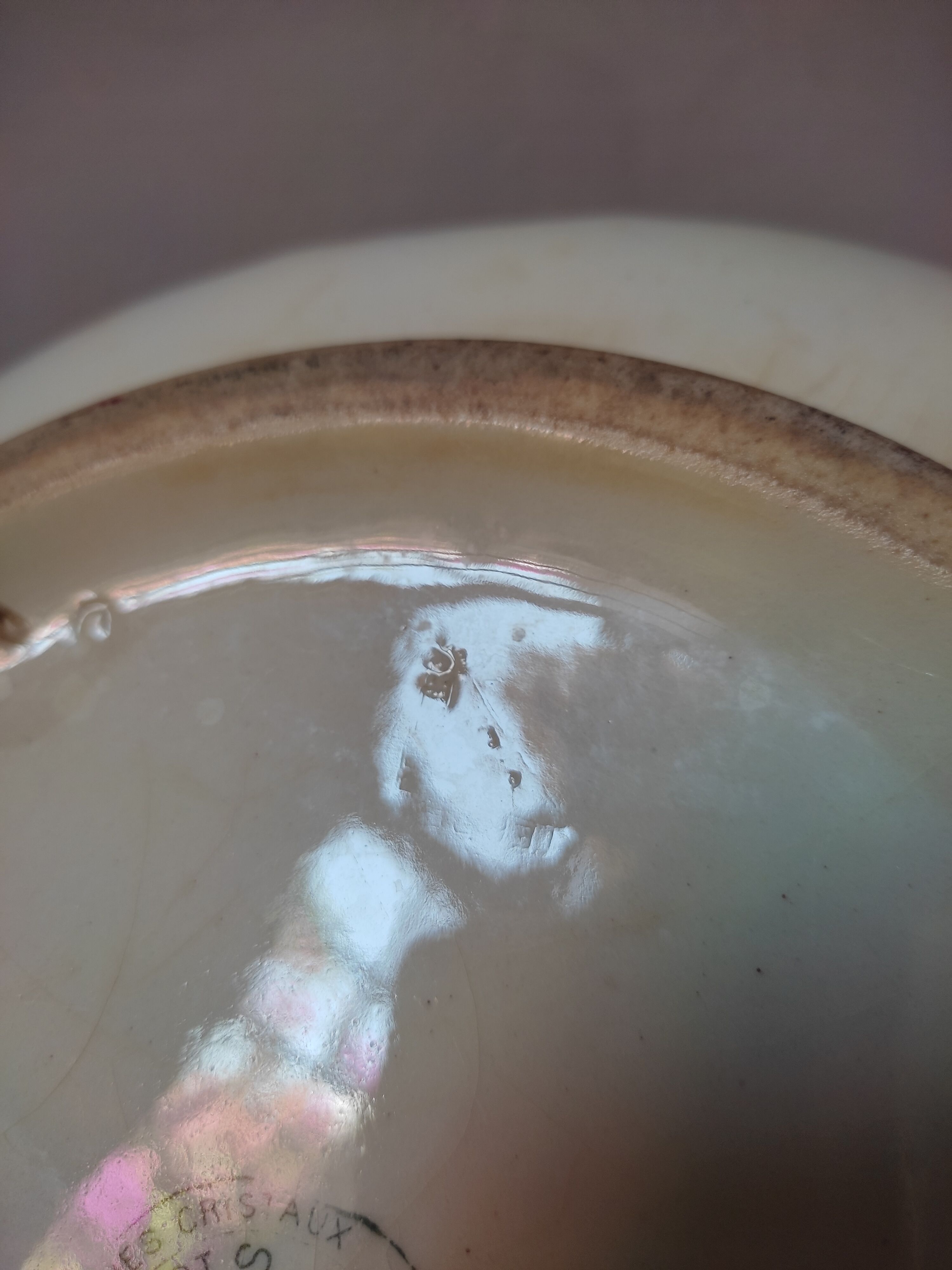 Earthenware bowl by Gien