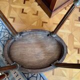 Antique Louis XVI style oval table but not period