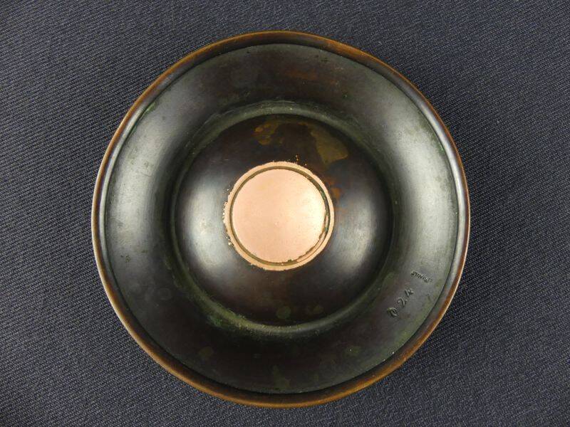 Henri Miault, enameled copper ring sizer
