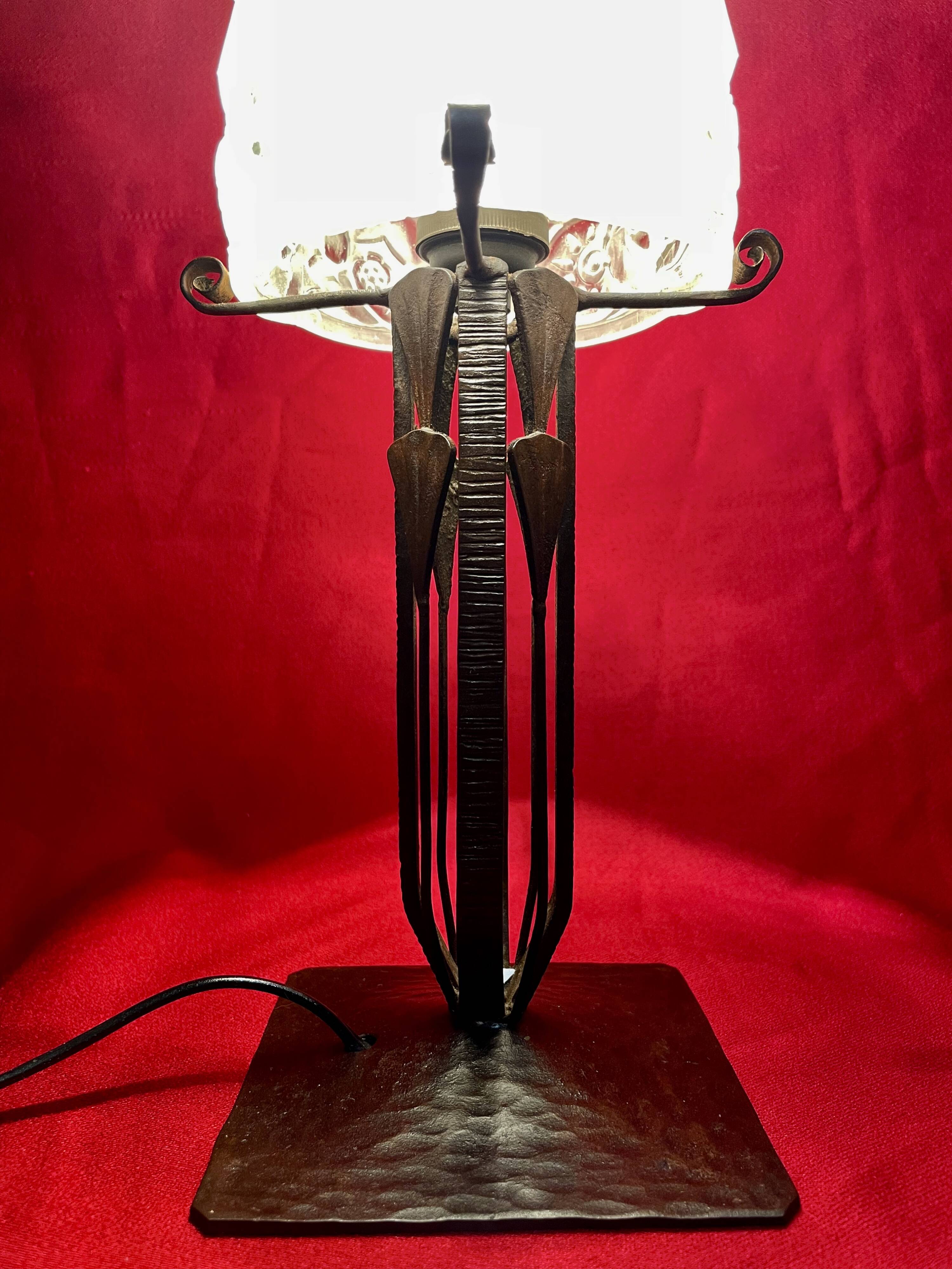 Art Deco lamp, 1930s