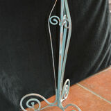 wrought iron planter