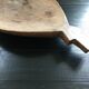 Pineapple-shaped wooden dish