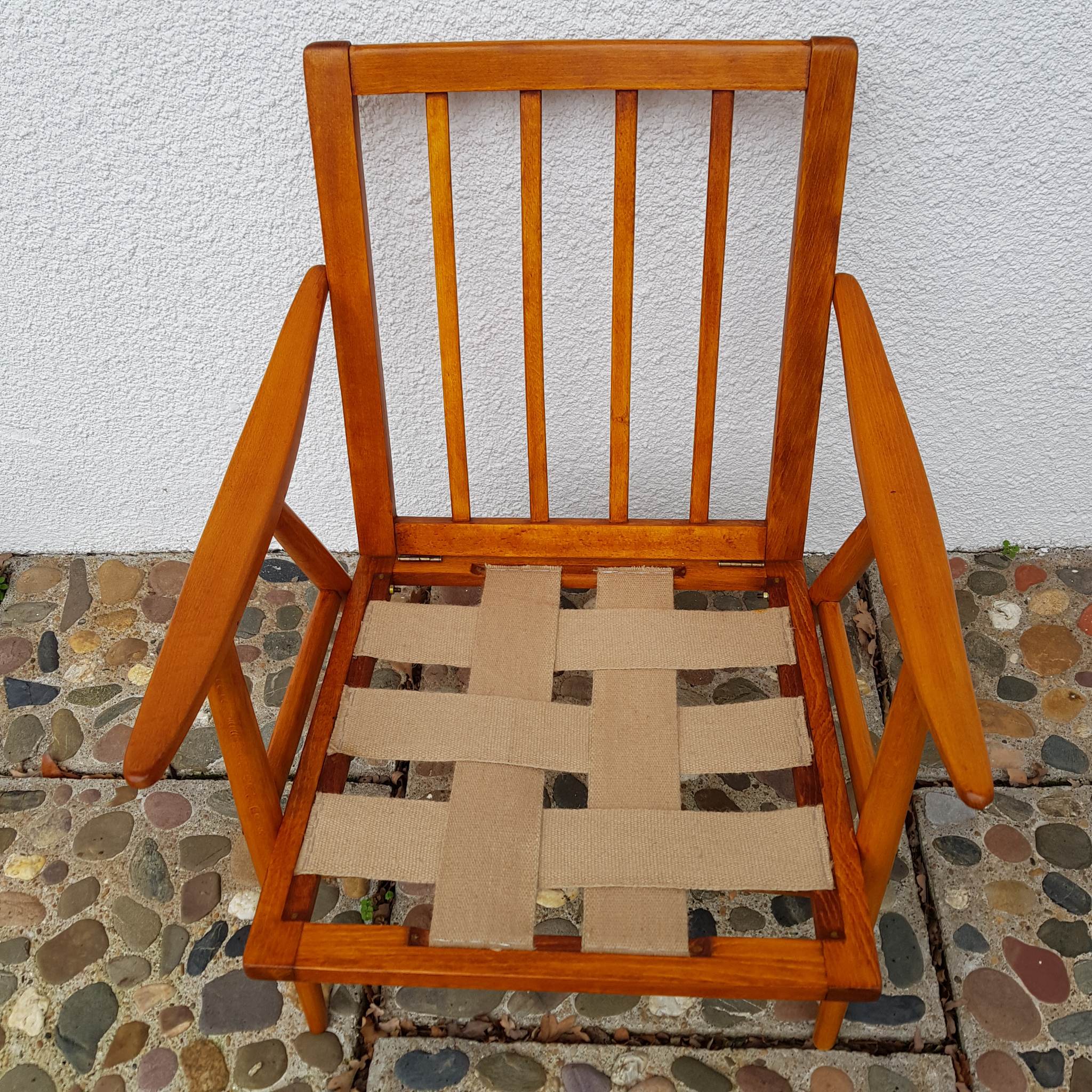 Thonet boomrang armchairs
