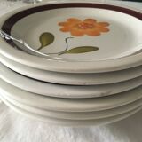 Vintage flower pattern tableware set