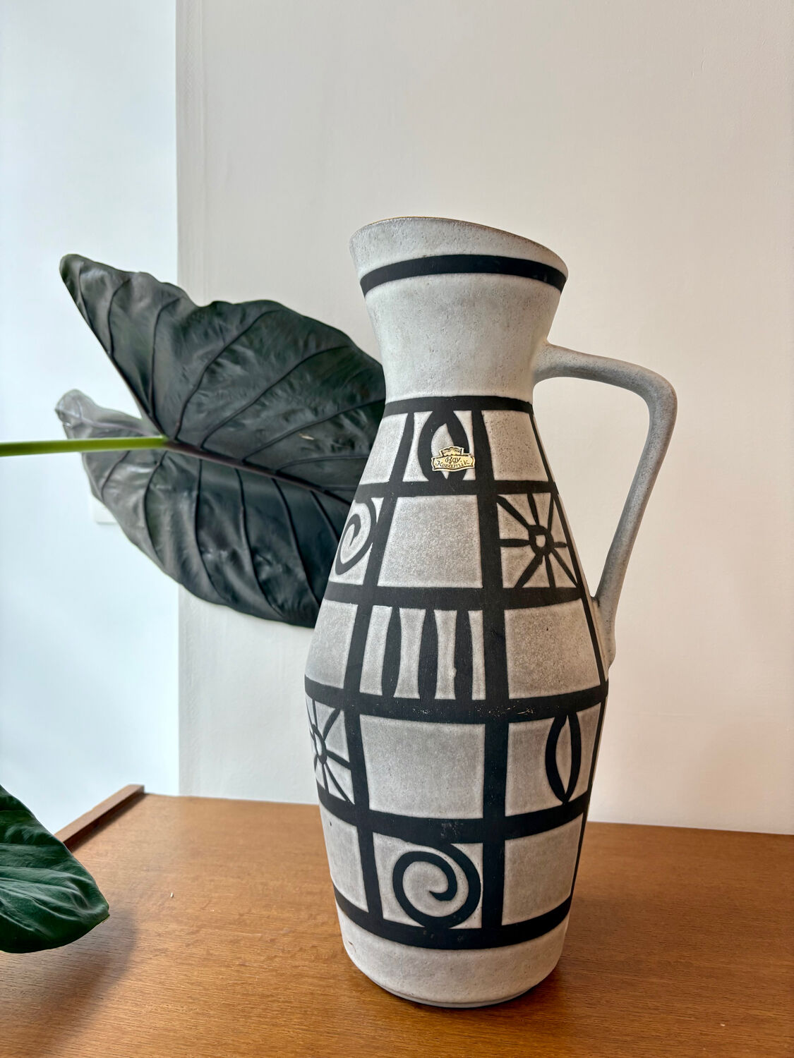 Large vase / jug bay ceramics - west germany