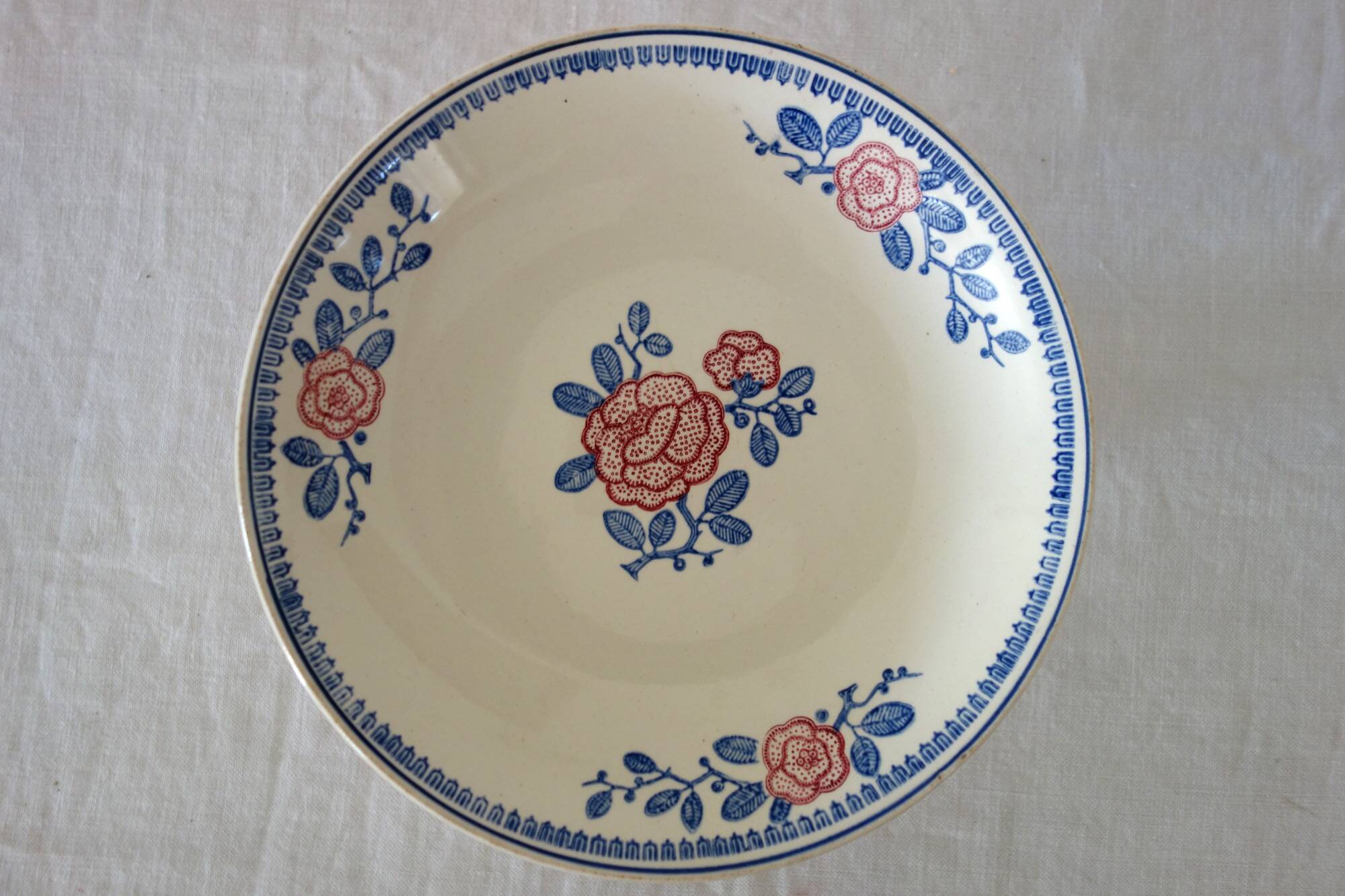 2 dessert dishes or compotiers Venice / Longwy