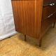 Buffet rétro vintage à quatre tiroirs en teck par Stonehill – 1960