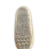 paper press ingot in bronze gilded signed Cazaux