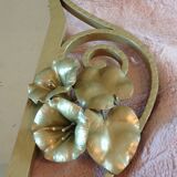 Big gold art deco mirror 69x85cm