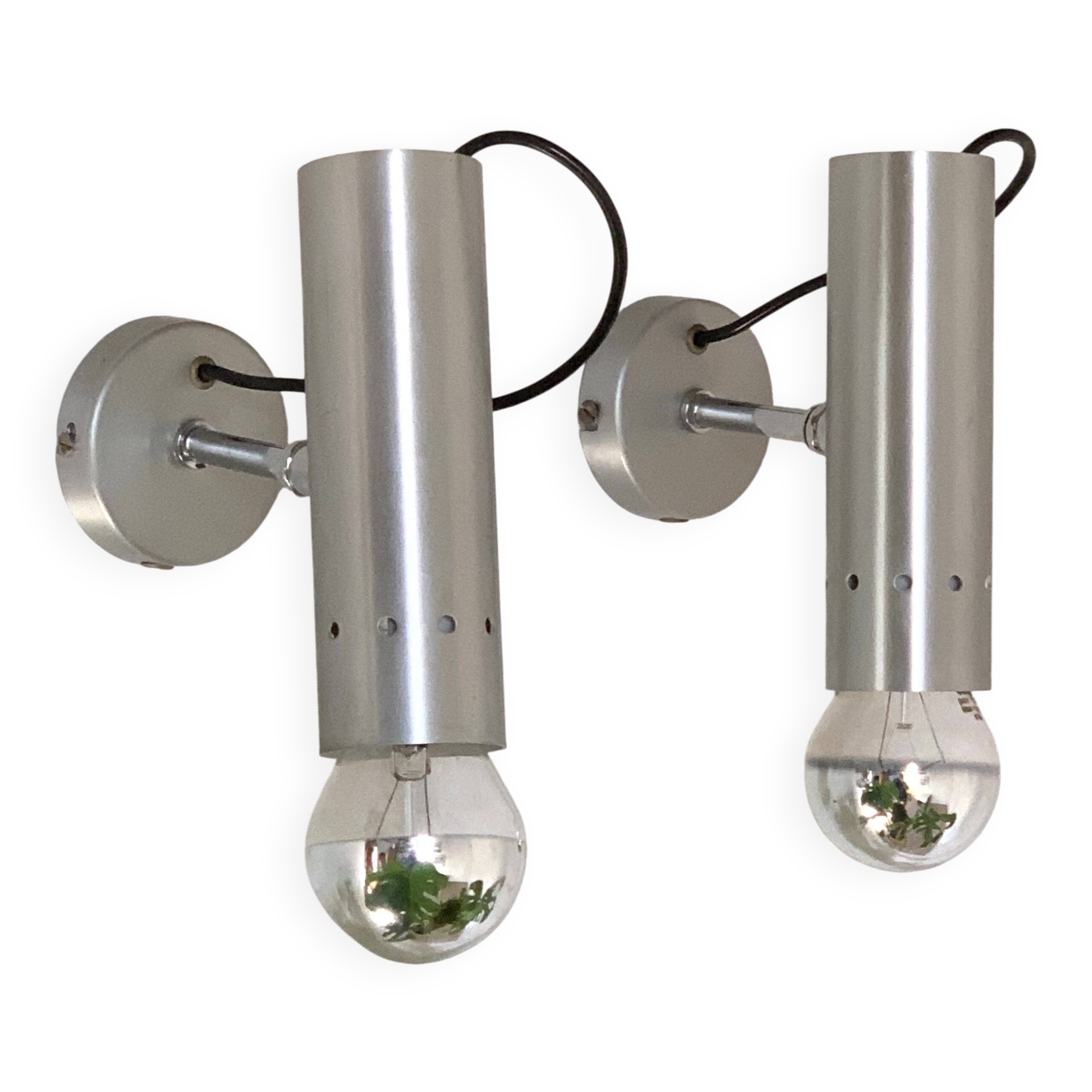 Vintage wall spotlights