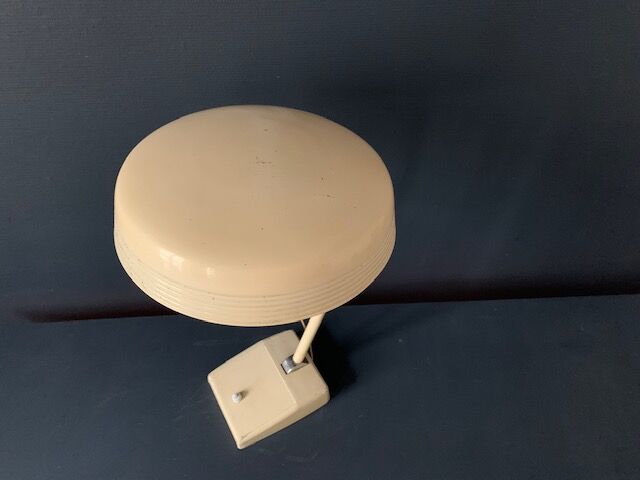 Desk lamp 50s unbleached metal