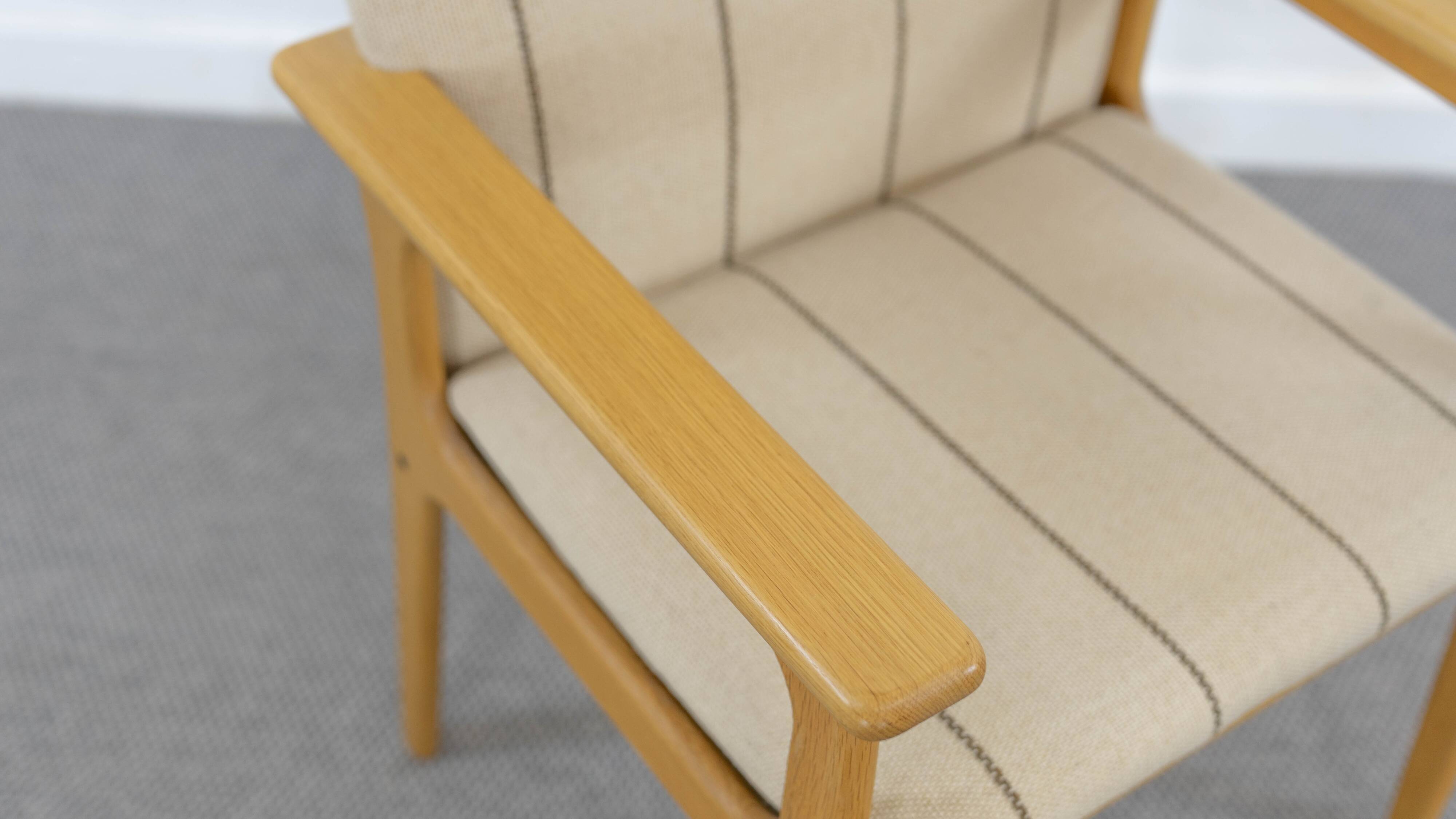 Pair of danish highback chairs by domus danica