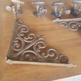 Lot of cast iron pads